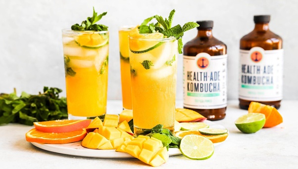 Tropical Punch Kombucha Cocktail